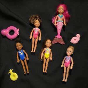 Lot Of Summer Themed Chelsea Dolls